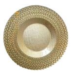 Wholesale Glass Charger Plate PZ-021